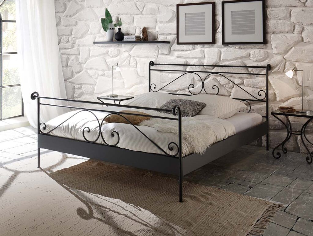 Hasena Metallbett "Cerete" schmiedeisenfarbig