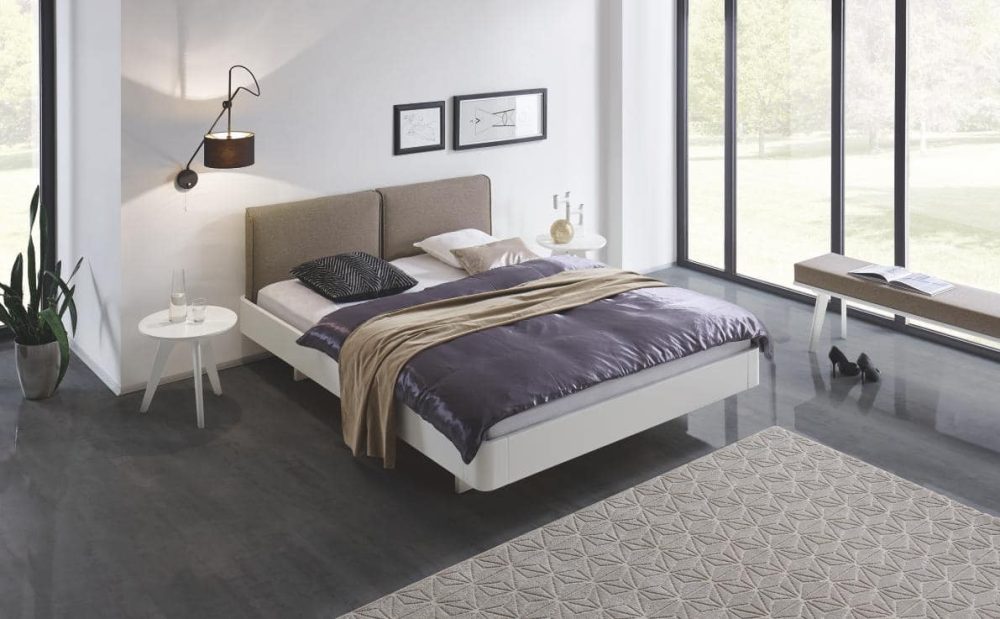 Hasena Bett Fine-Line Syma 18 weiss Cemoa