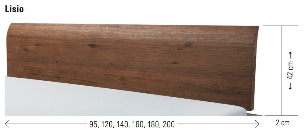 Hasena Bett Kopfteil Lisio