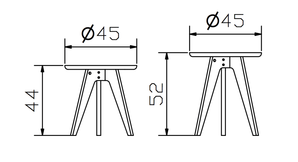 Hasena Nachttisch Hocker Circo Masse