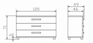 Hasena Kommode Sigma Konstruktion
