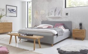 Hasena Polsterbett Ciara lightgrey