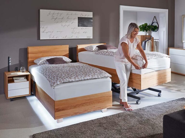 Pflegebett Kirchner Lugano Duobett Boxlike Alltag