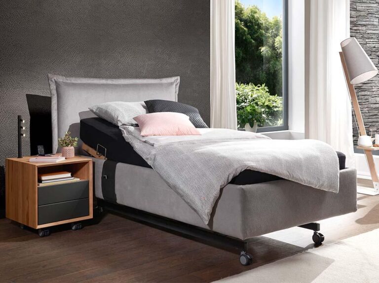 Pflegebett Kirchner Lucca Classic höhenverstellbar Polsterbett