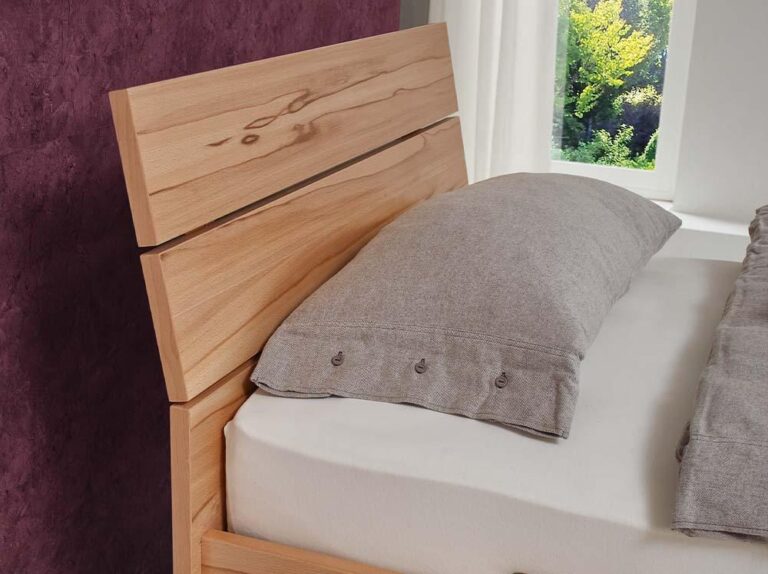 Pflegebett Kirchner Basel Classic Kernbuche Kopfteil