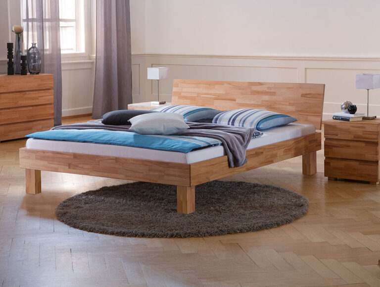 Hasena Bett Wood-Line Classic 16 Buche Massivholz