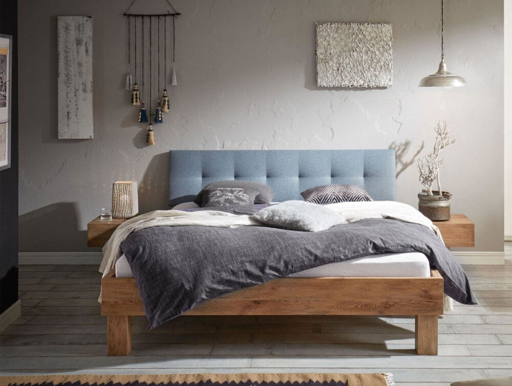 Hasena Bett Oak Vintage Wildeiche Massivholz Cadro 18 Ivio