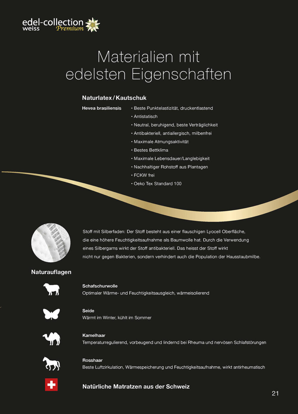 Matratzen mit edelsten Eigenschaften