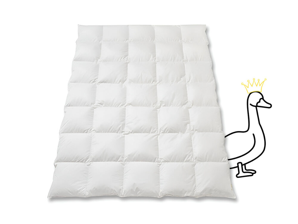 Daunenduvet_Gänsedaunen_Gold_Cassetta