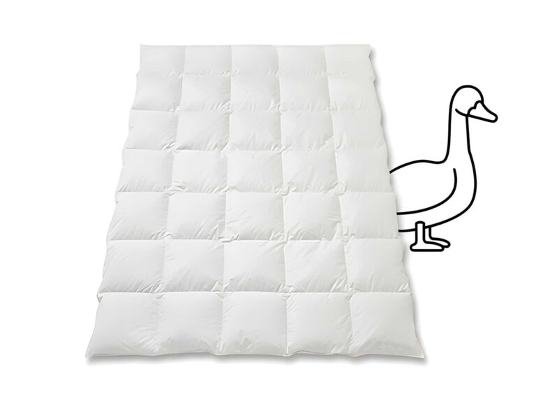 Gänsedaunenduvet Duvet Gänsedaunen Gänseflaum SIlver Quadro Deluxe