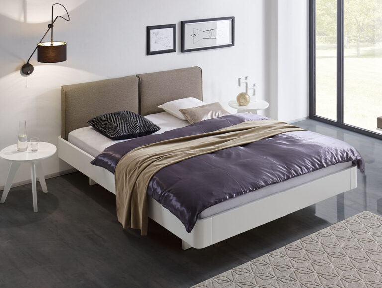 Hasena Bett Fine-Line Syma 18 weiss Cemoa