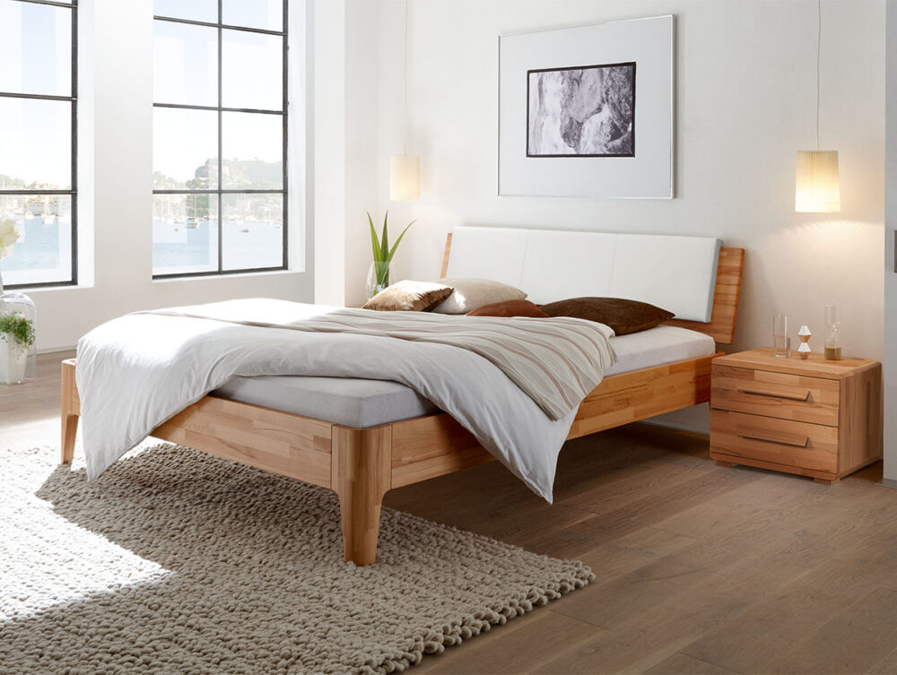 Hasena Bett Fine-Line Syma 18 Xylo Kernbuche