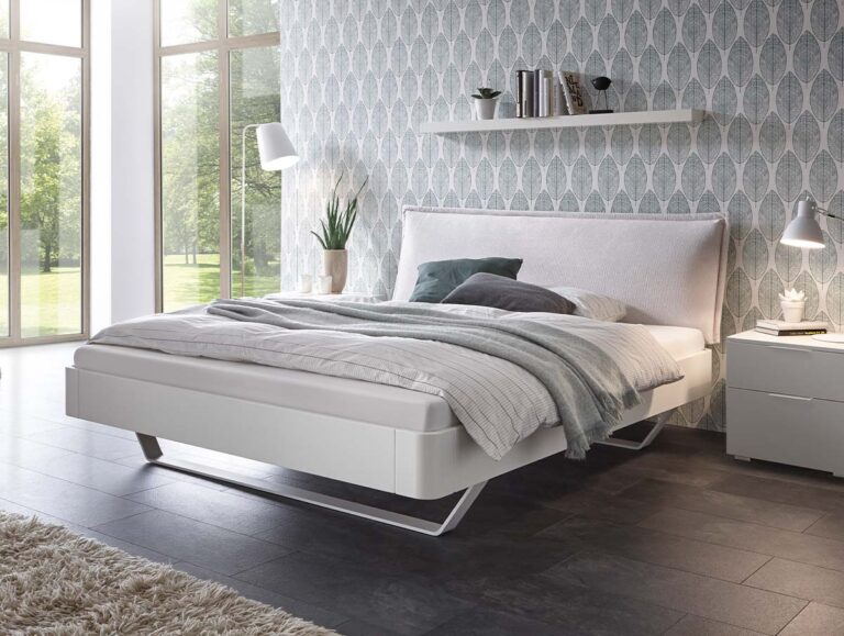 Hasena Bett Syma 18 Buche weiss deckend