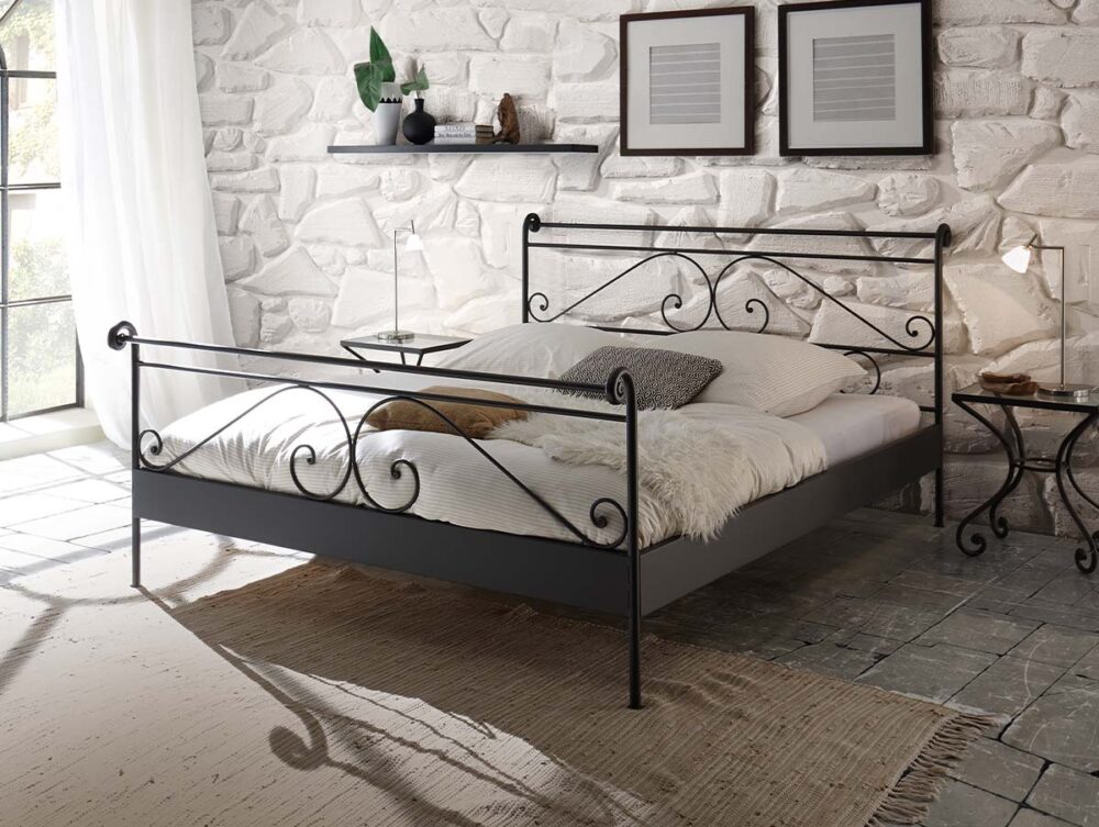 Hasena Metallbett "Cerete" schmiedeisenfarbig