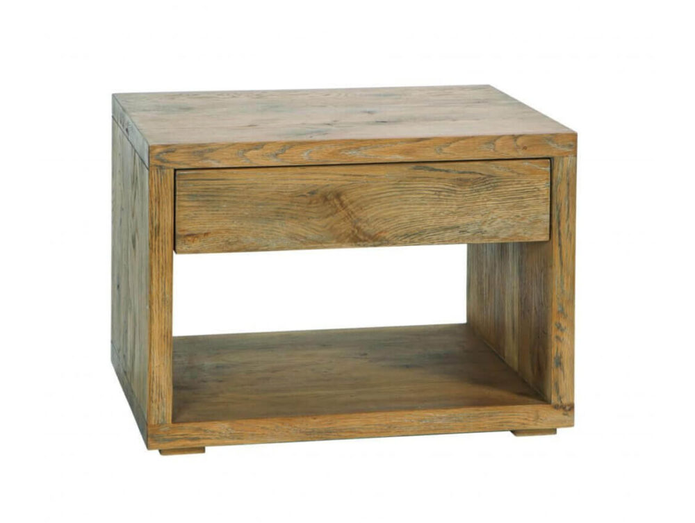 Hasena Nachttisch "Cubo" Wildeiche Vintage