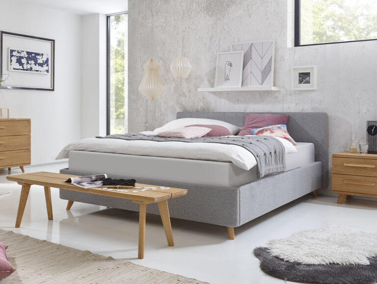 Hasena Polsterbett Ciara lightgrey