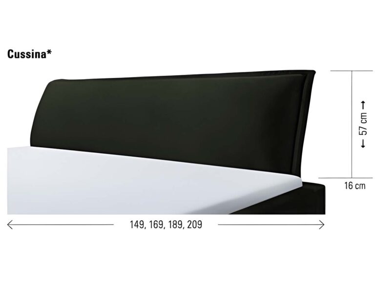 Hasena Polsterkopfteil Cussina