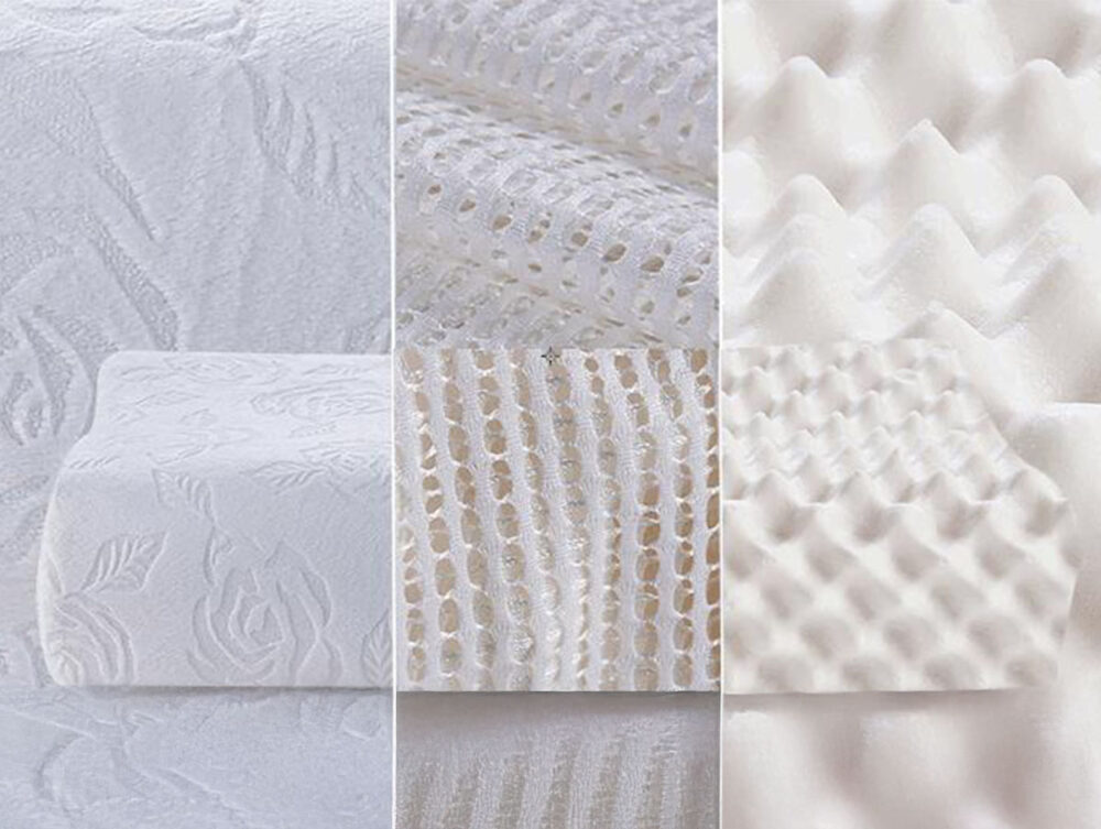 Naturlatex Kopfkissen Aufbau