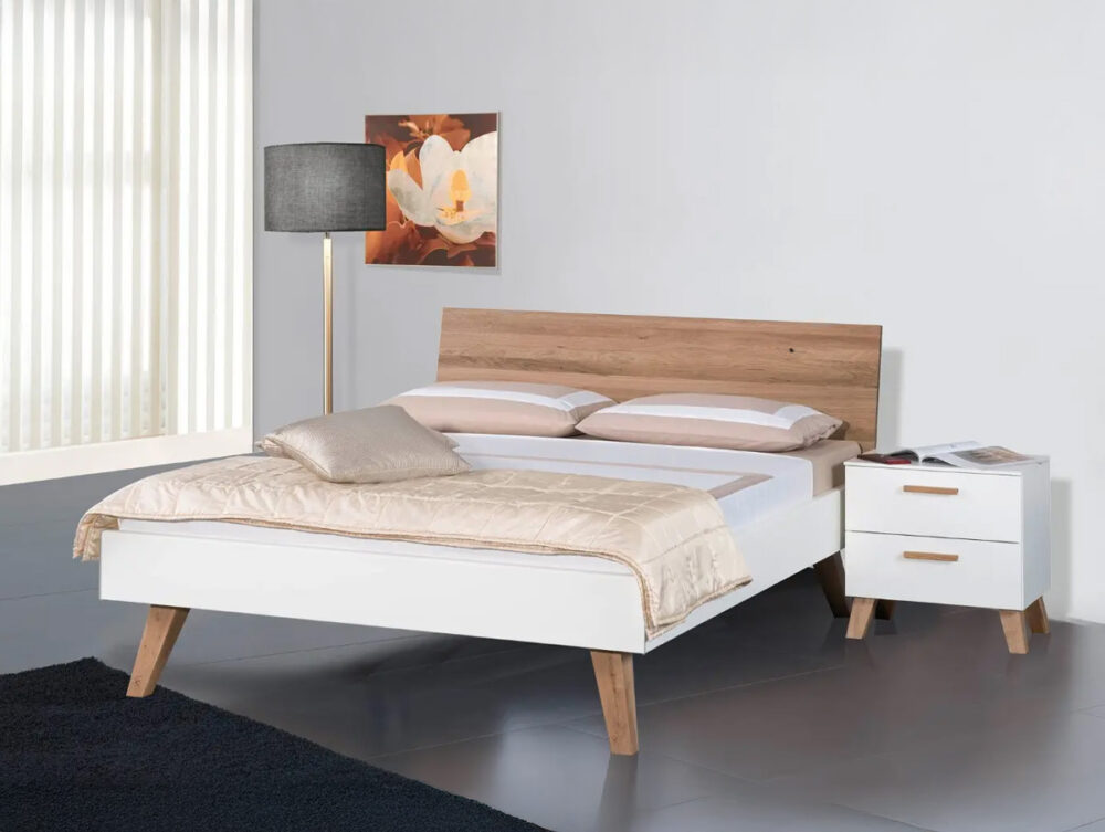 Modular Bett Livorno mit Kopfteil Matino