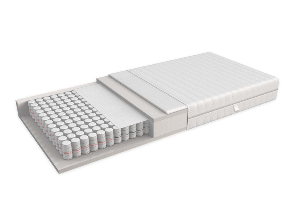 Bawitex Matratze Pocket Relax Schaumstoff Federkern