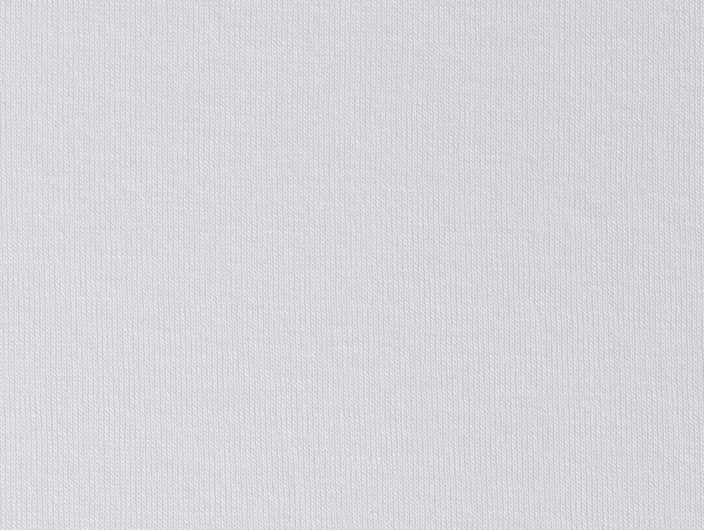 Nahaufnahme einer einfarbigen, hellgrauen, strukturierten Stoffoberfläche mit einem subtilen, durchgängig sichtbaren Bindungsmuster.